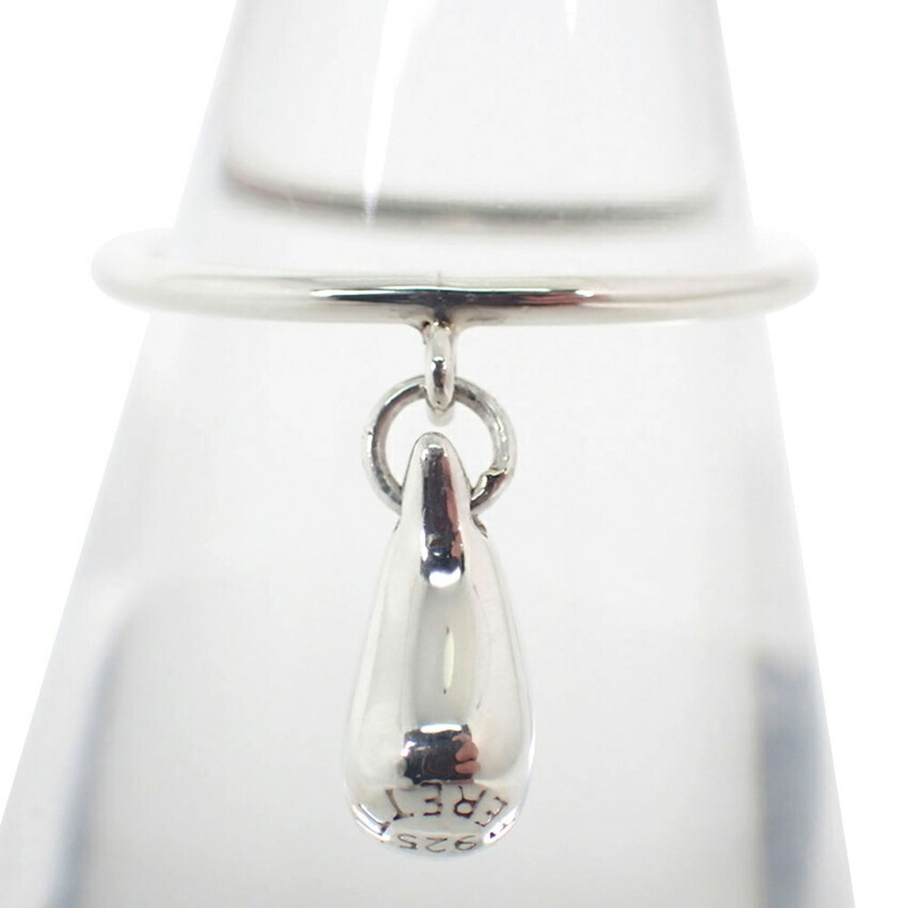 TIFFANY & CO. Silver Teardrop Ring